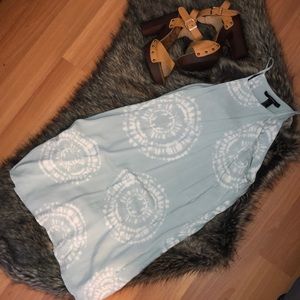 Tie dye blue dress forever 21